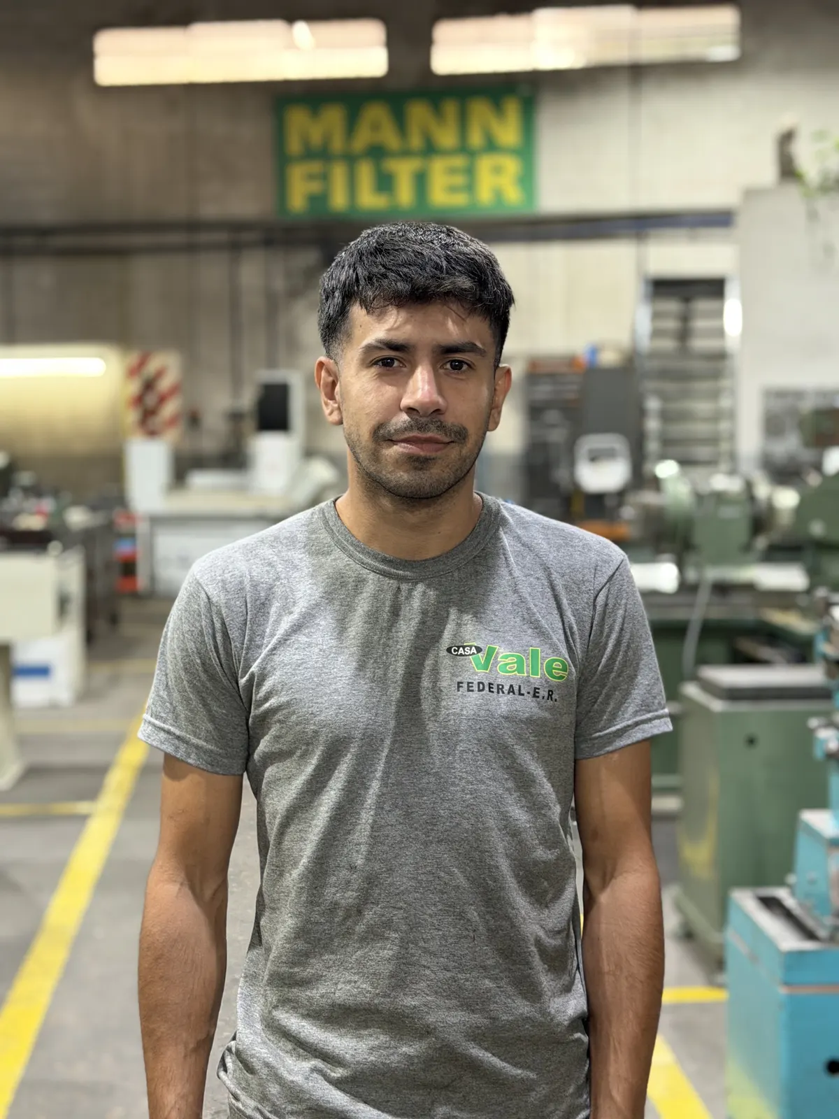 Retrato de Lucas, del equipo de Casa Vale